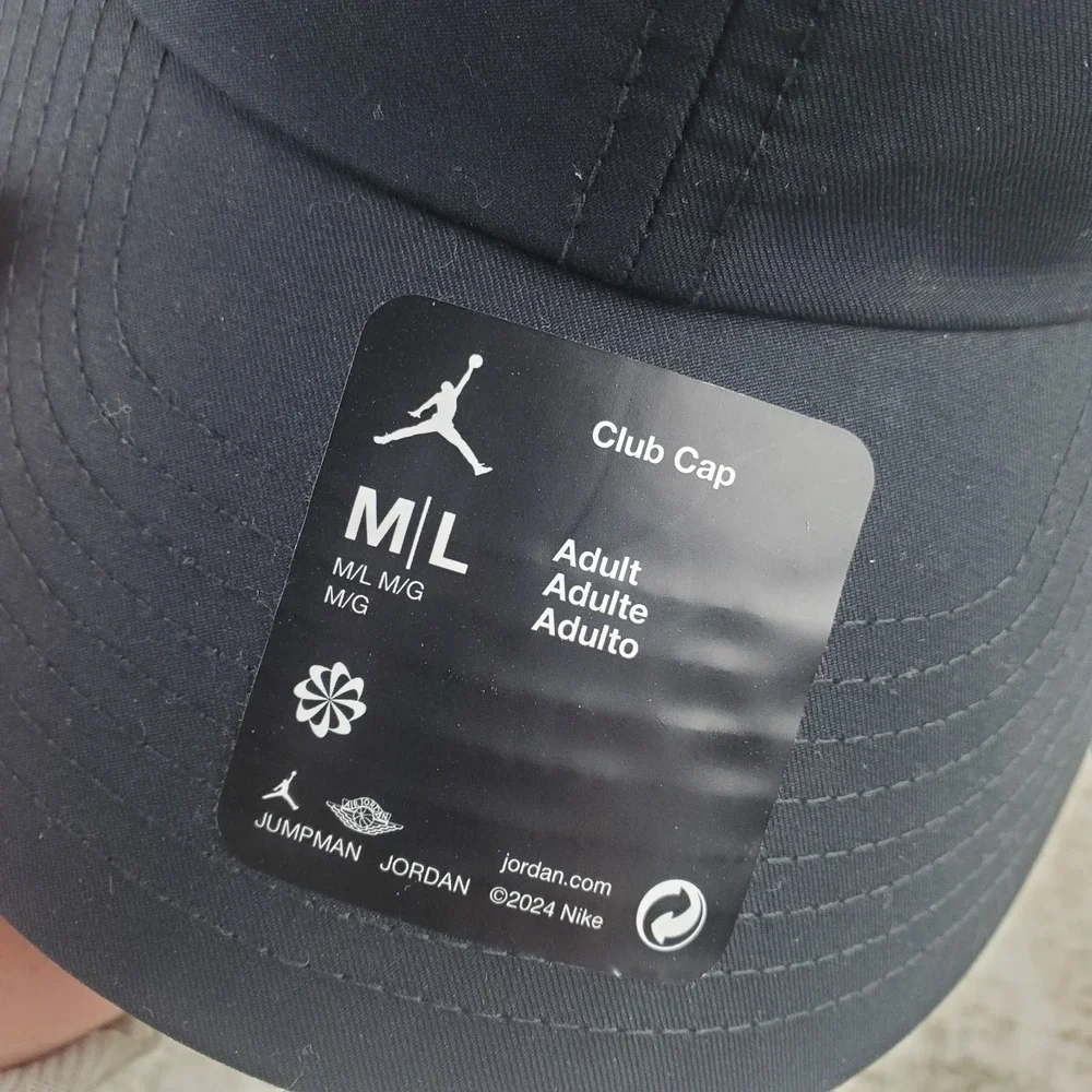 Jordan Sport Strapback Hat Sz Medium / Large Adjustable